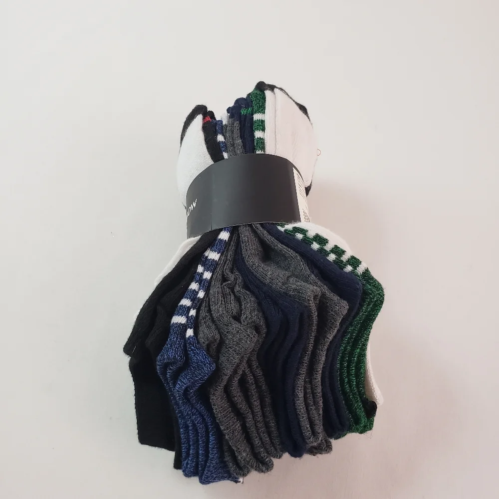 Boys 10 pack no show socks